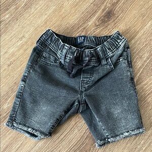 GAP Kids Black Denim Shorts